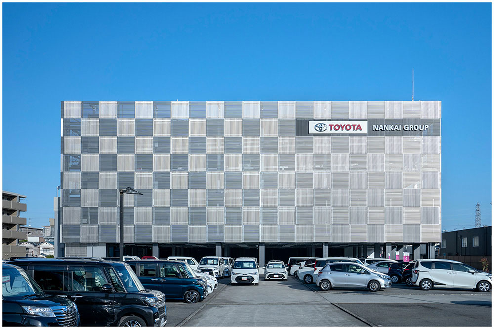 トヨタ南海グループ 事務本館の施工写真